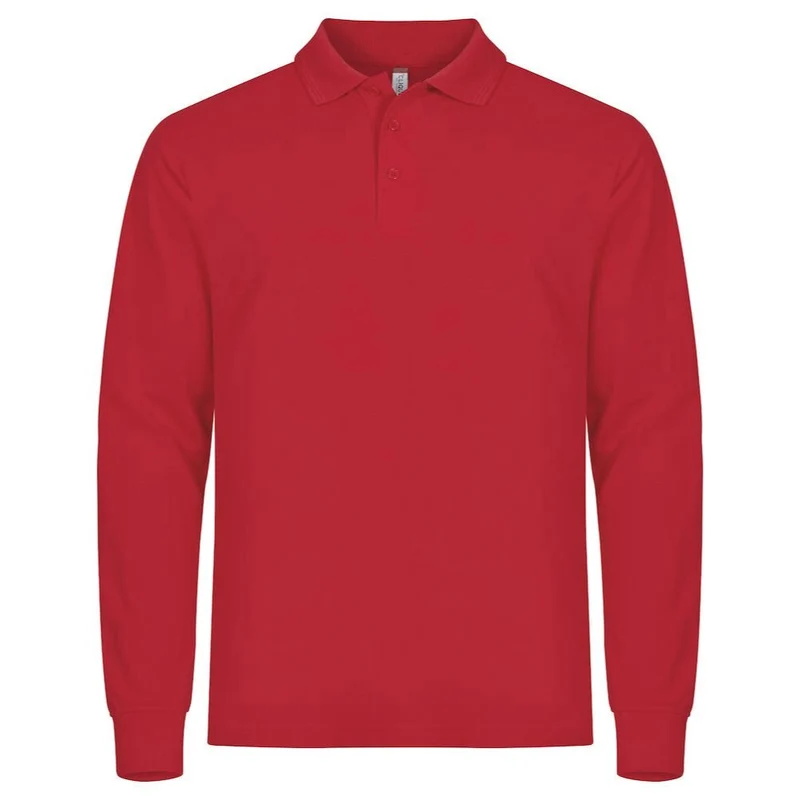Clique Manhattan Lange Mouw Polo 028252