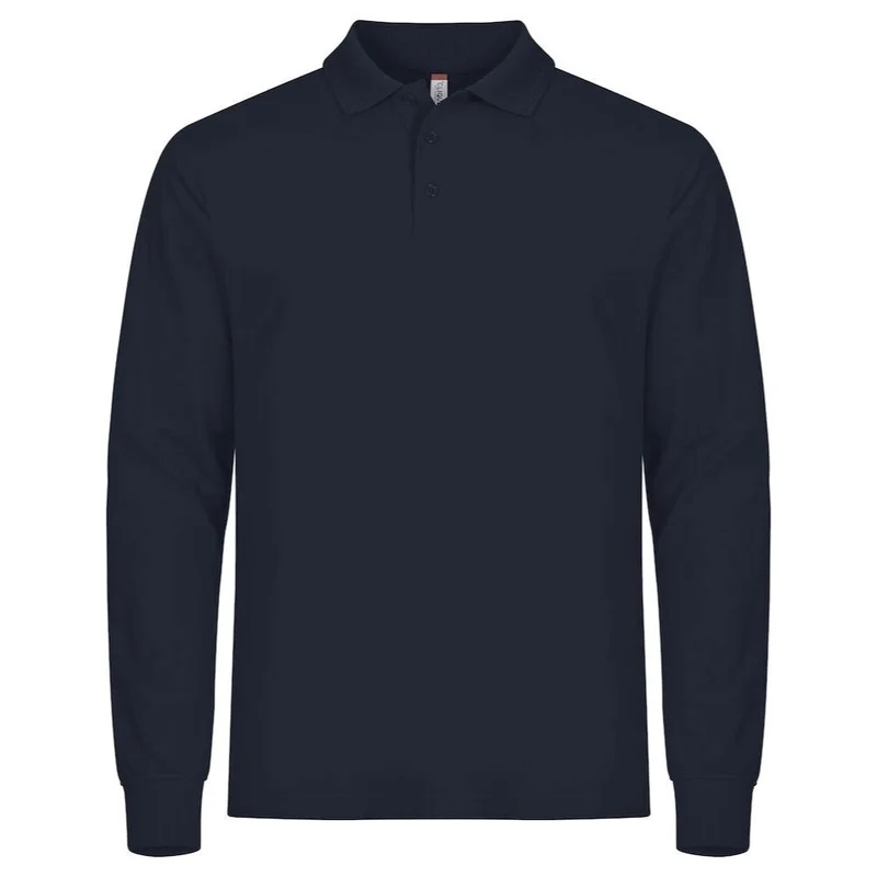 Clique Manhattan Lange Mouw Polo 028252
