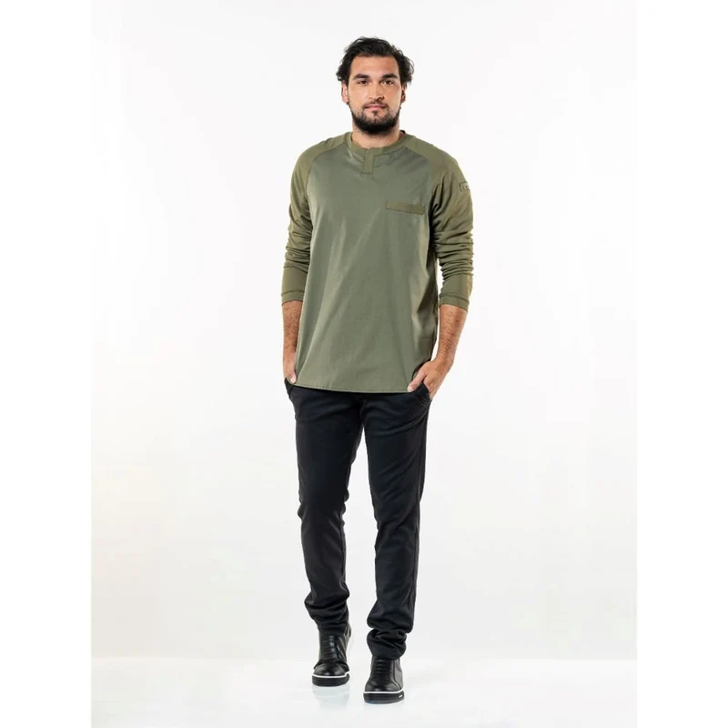 Chaud Devant T-shirt Valente UFX Moss Lange Mouw 965