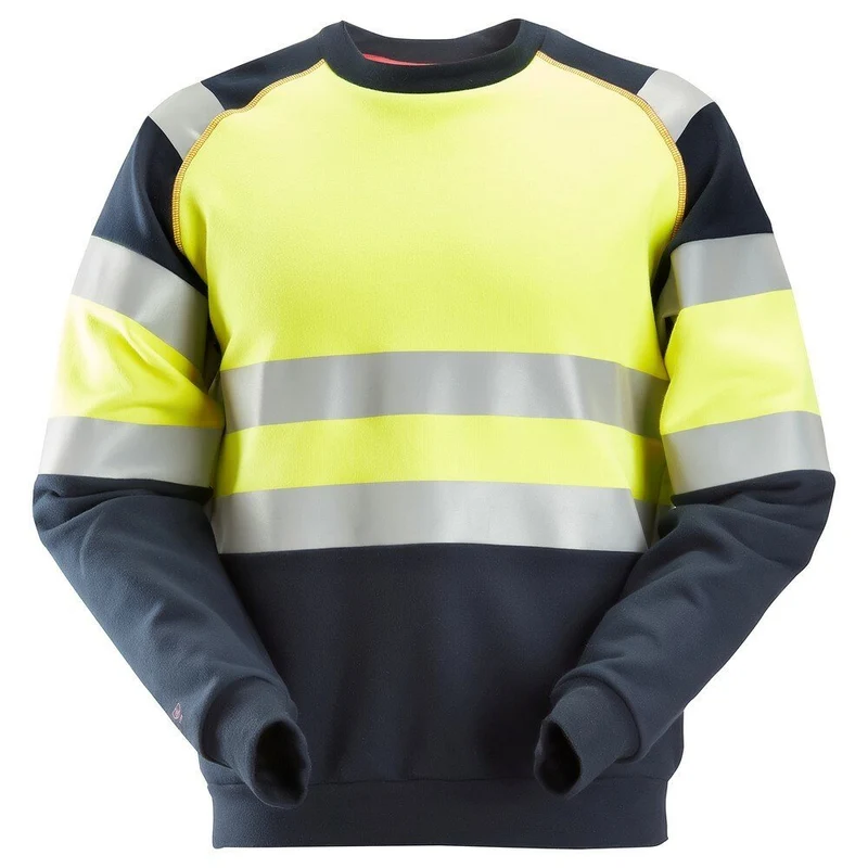 Snickers Protecwork Sweatshirt High-Vis Cl.1 2869
