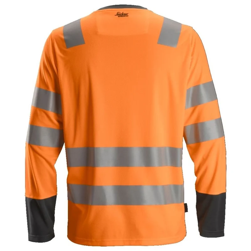 Snickers AllroundWork HV T-Shirt lange mouwen CL.2 2433