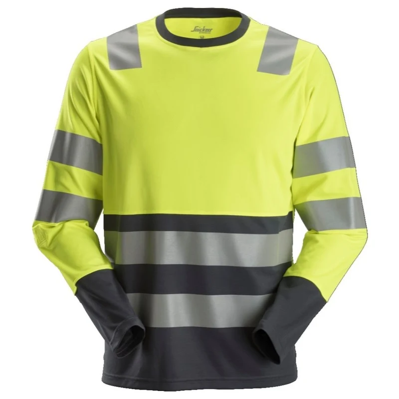 Snickers AllroundWork HV T-Shirt lange mouwen CL.2 2433