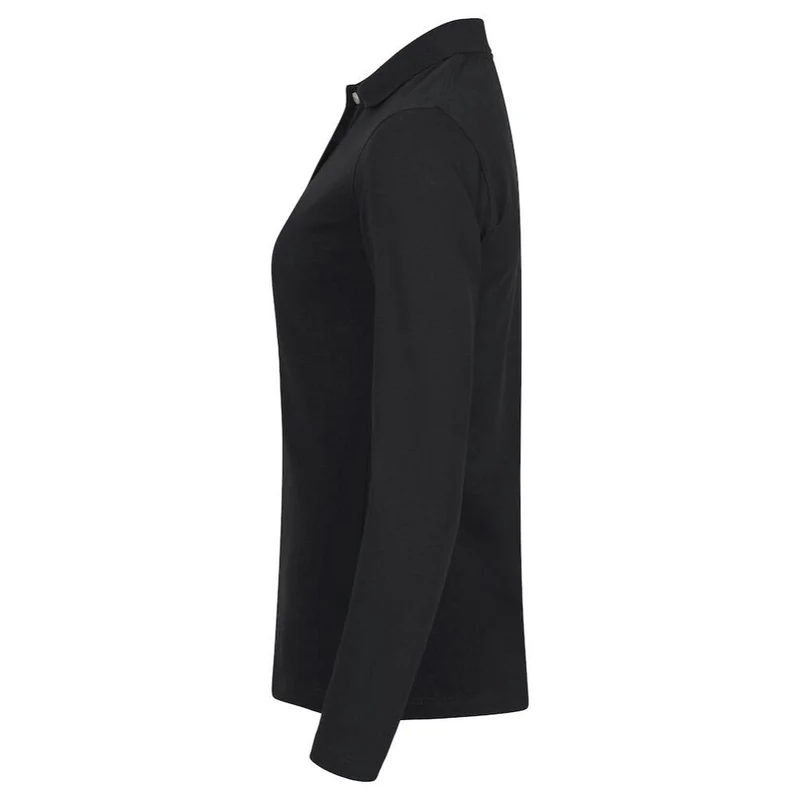 Clique Stretch Premium Polo Dames Lange Mouw 028263