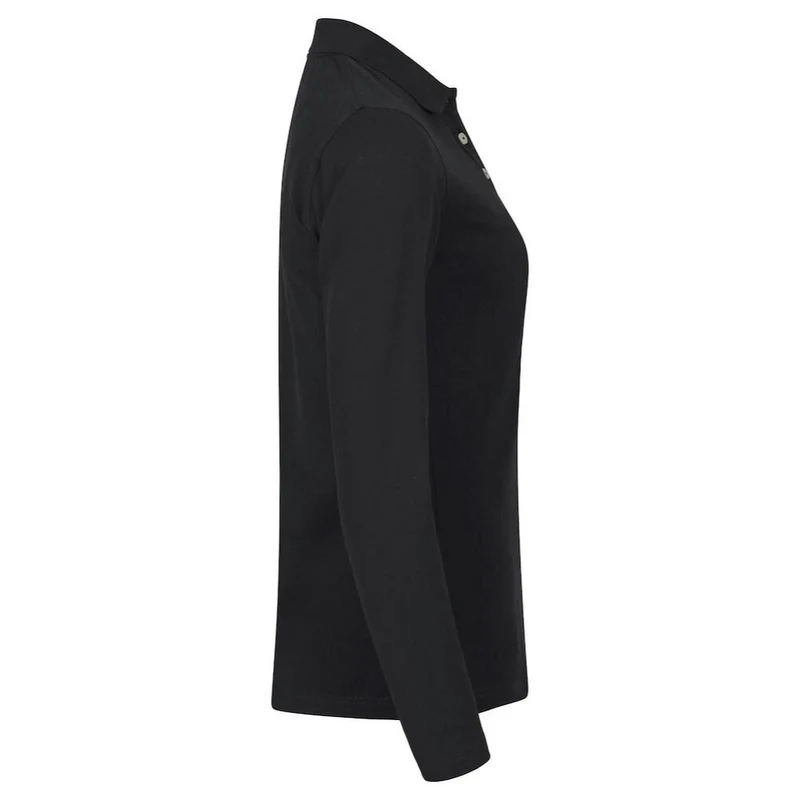Clique Stretch Premium Polo Dames Lange Mouw 028263