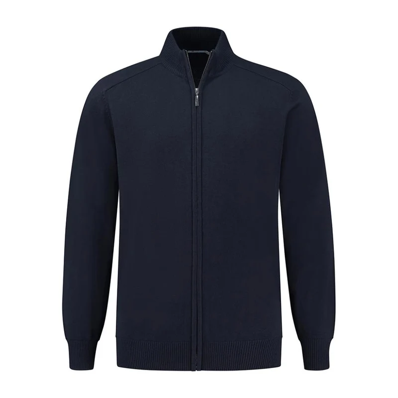 Santino Basic Line Zip Cardigan Plano