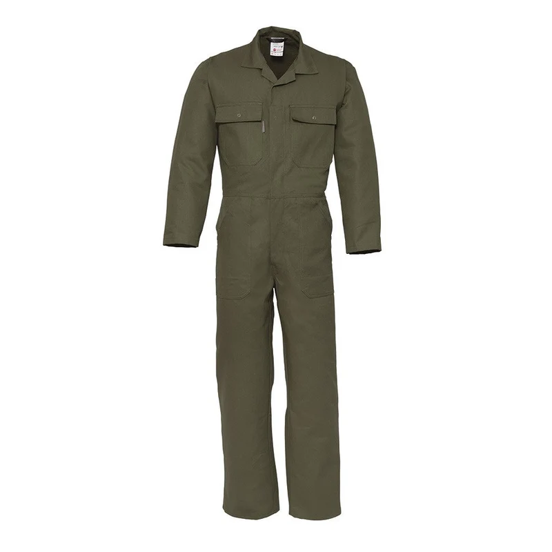Havep Basic Katoenen Overall met Drukknopen 2090