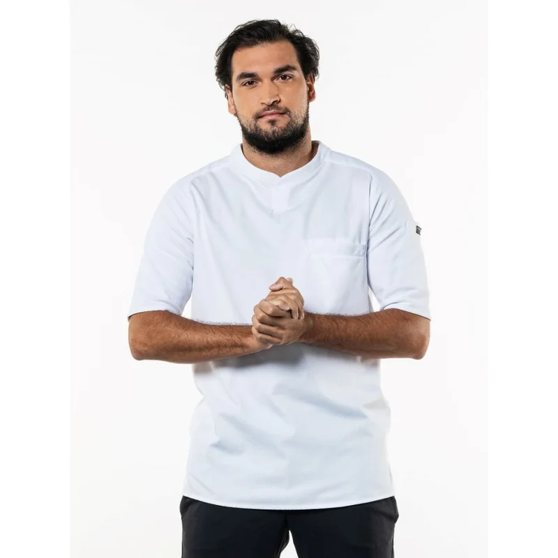 Chaud Devant T-shirt Valente UFX White Korte Mouw 943