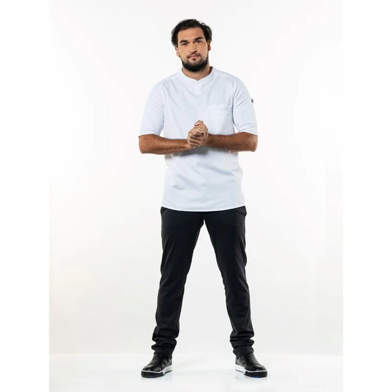 Chaud Devant T-shirt Valente UFX White Korte Mouw 943