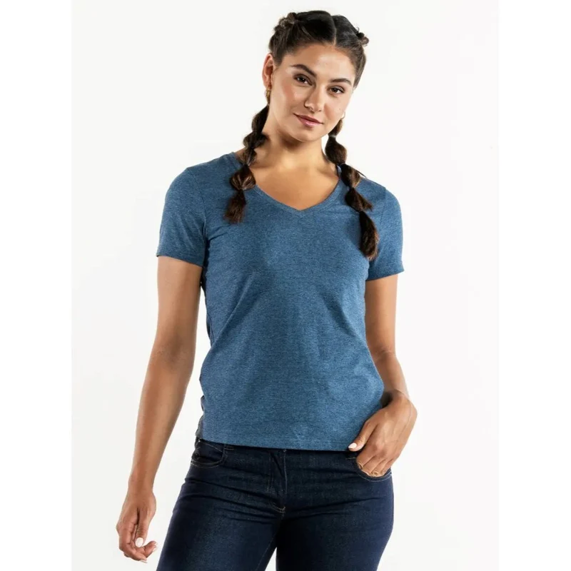 Chaud Devant Lady Tierra T-Shirt Blue Melee 761