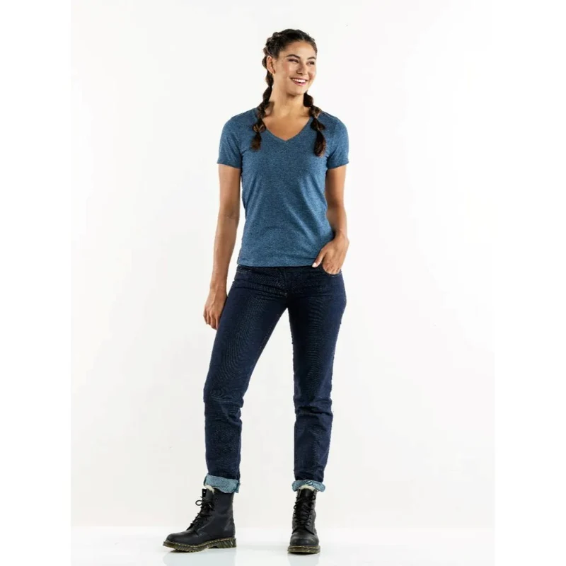 Chaud Devant Lady Tierra T-Shirt Blue Melee 761