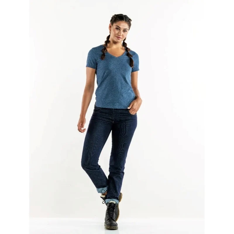 Chaud Devant Lady Tierra T-Shirt Blue Melee 761