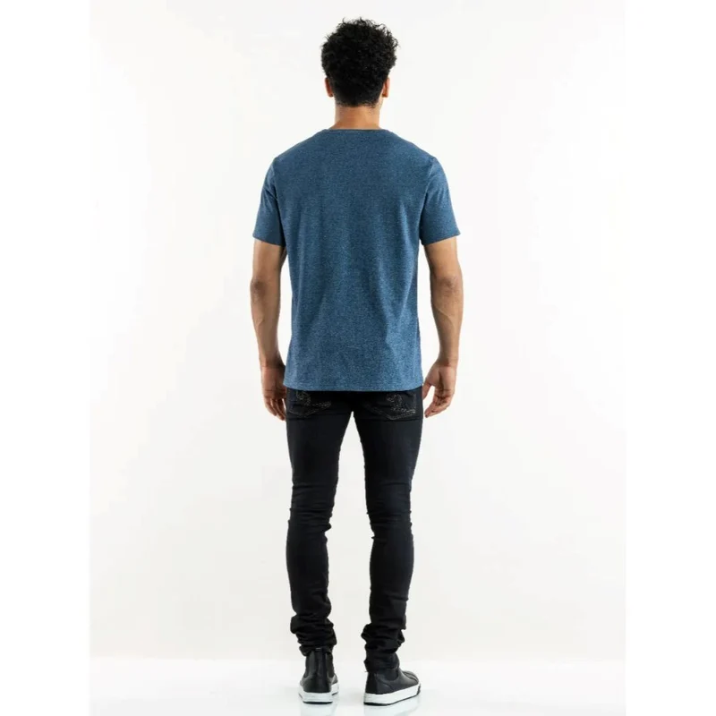 Chaud Devant Ronda T-Shirt Blue Melee 762
