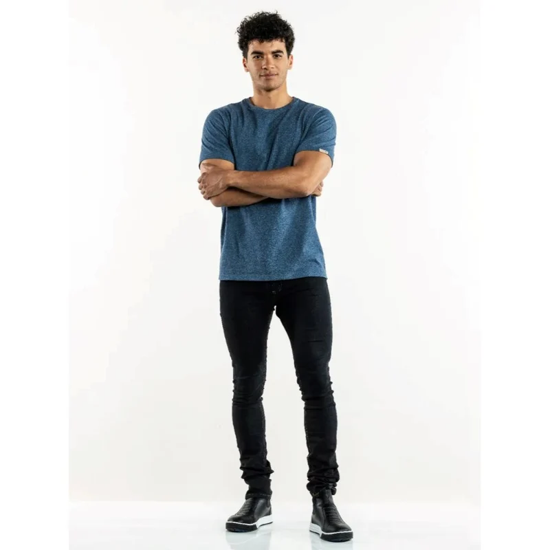 Chaud Devant Ronda T-Shirt Blue Melee 762