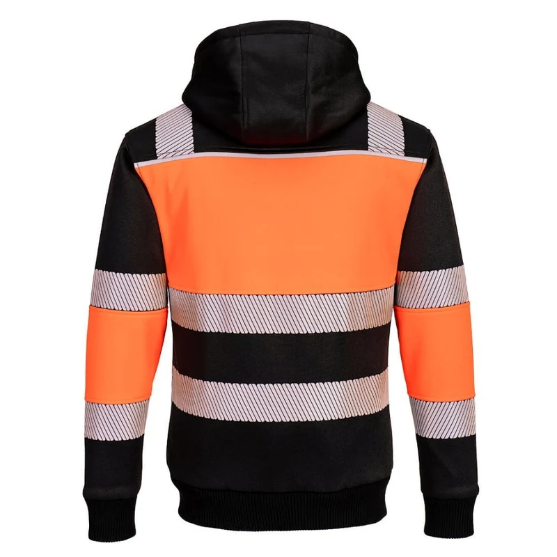 Portwest PW3 Zipped Class 1 Winter Hoodie PW377