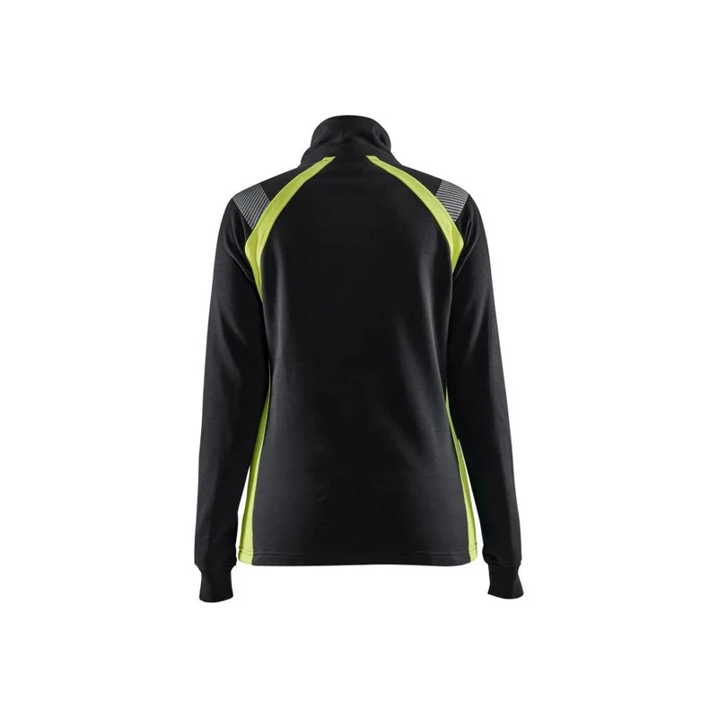 Blaklader Dames sweatshirt halve rits Visible 3403-1158