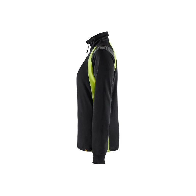 Blaklader Dames sweatshirt halve rits Visible 3403-1158