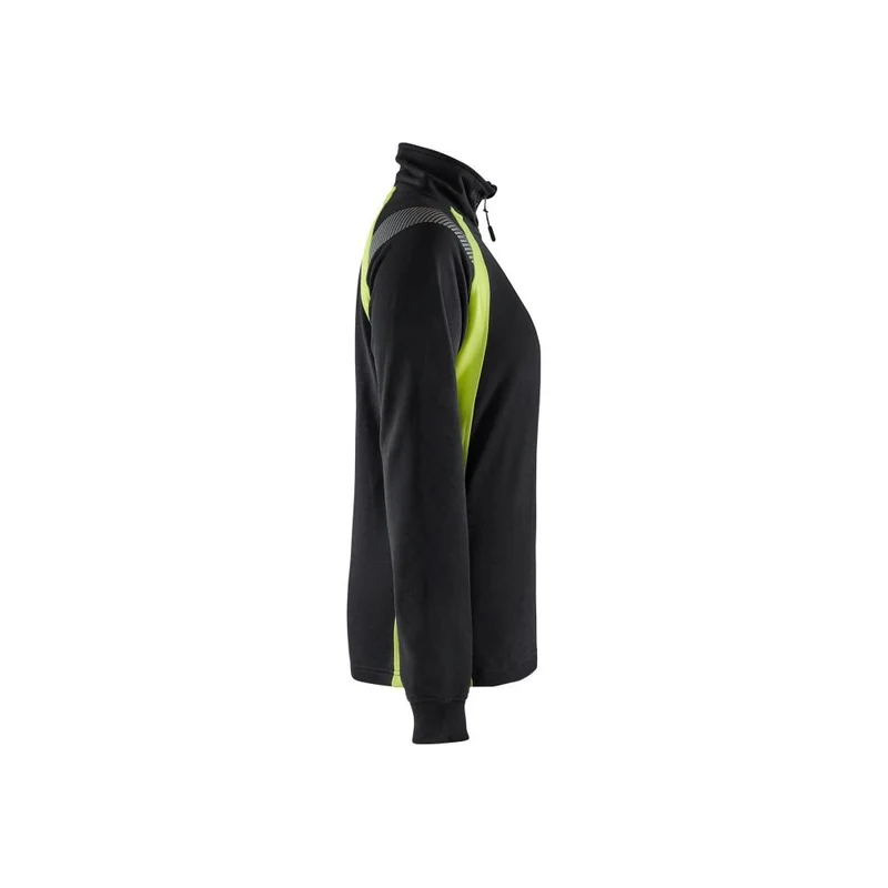 Blaklader Dames sweatshirt halve rits Visible 3403-1158