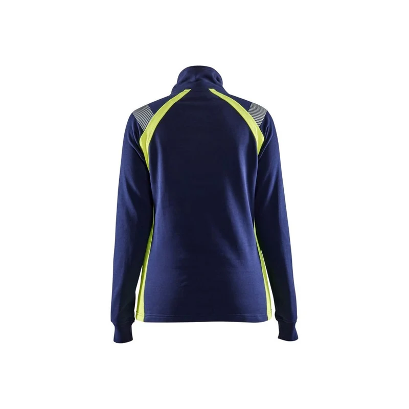 Blaklader Dames sweatshirt halve rits Visible 3403-1158