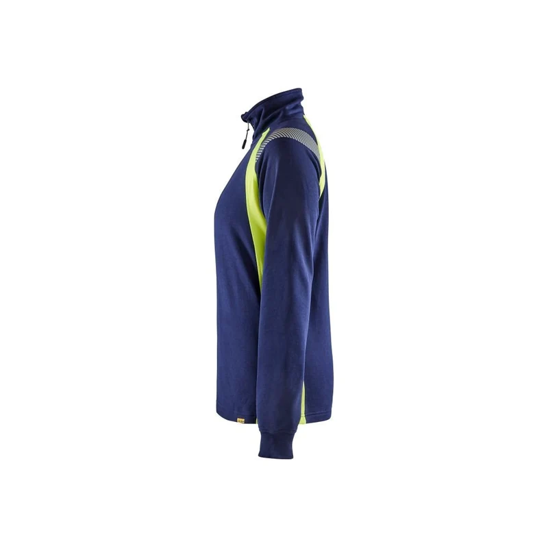 Blaklader Dames sweatshirt halve rits Visible 3403-1158