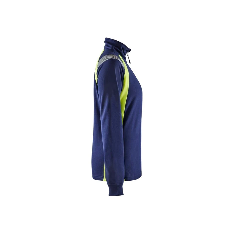 Blaklader Dames sweatshirt halve rits Visible 3403-1158