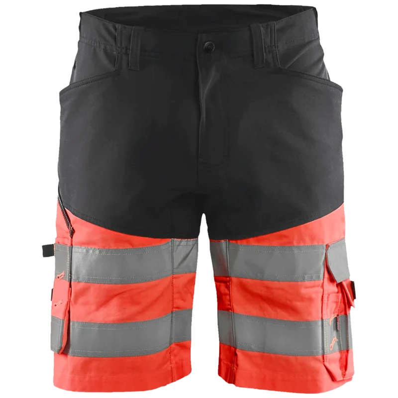 Blaklader Korte Werkbroek met stretch High Vis 1541-1811