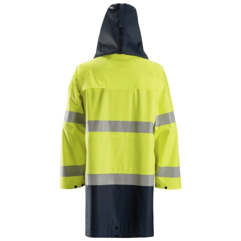 Snickers ProtecWork Regenjack PU High-Vis KL3 8261