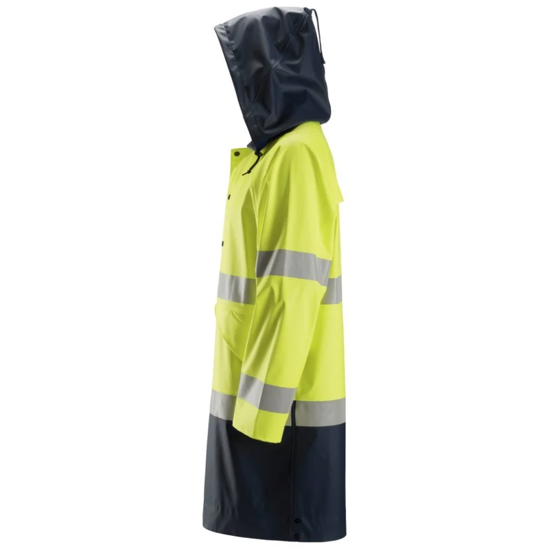 Snickers ProtecWork Regenjack PU High-Vis KL3 8261