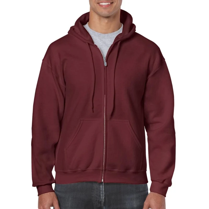 Gildan Sweater Hooded Full Zip HeavyBlend Heren G18600