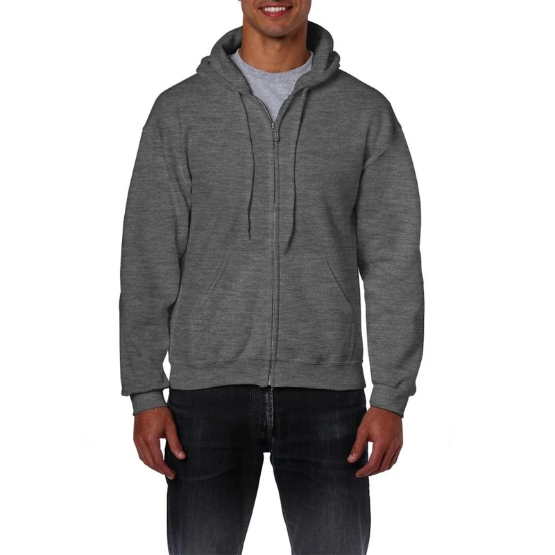 Gildan Sweater Hooded Full Zip HeavyBlend Heren G18600