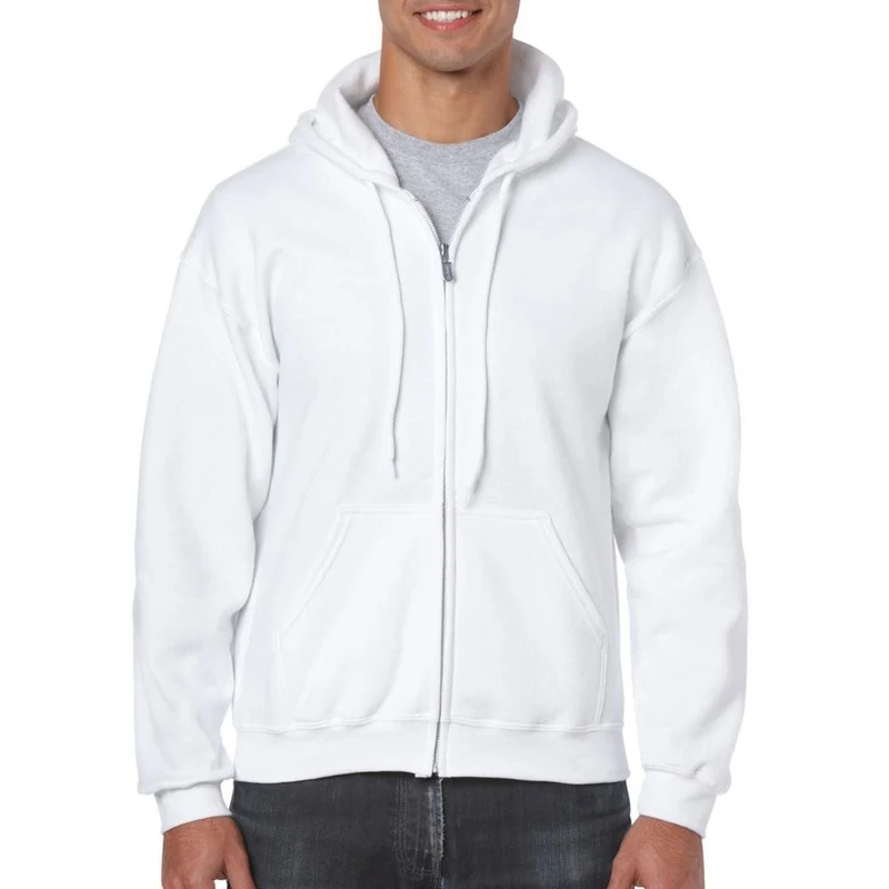 Gildan Sweater Hooded Full Zip HeavyBlend Heren G18600