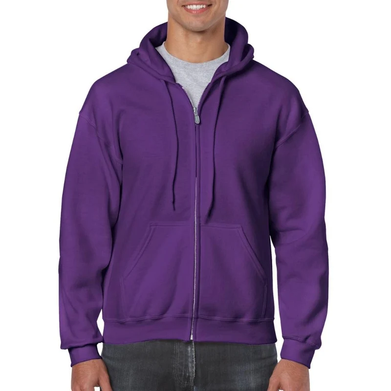 Gildan Sweater Hooded Full Zip HeavyBlend Heren G18600