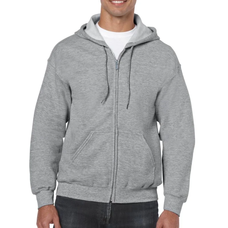 Gildan Sweater Hooded Full Zip HeavyBlend Heren G18600