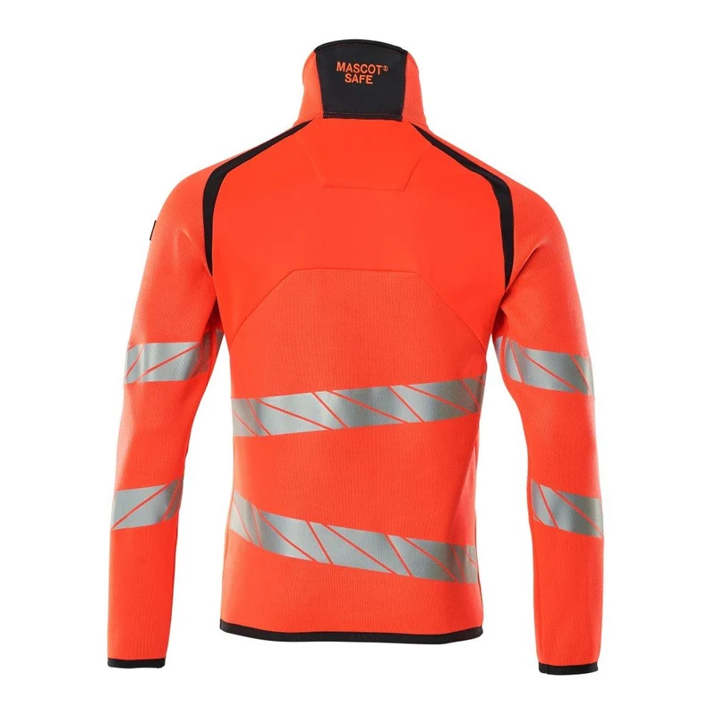 Mascot Accelerate Safe Gebreide Trui Met Korte Rits 19005