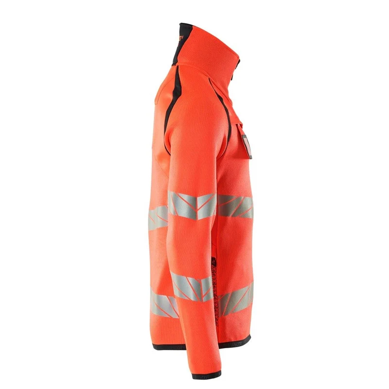 Mascot Accelerate Safe Gebreide Trui Met Korte Rits 19005