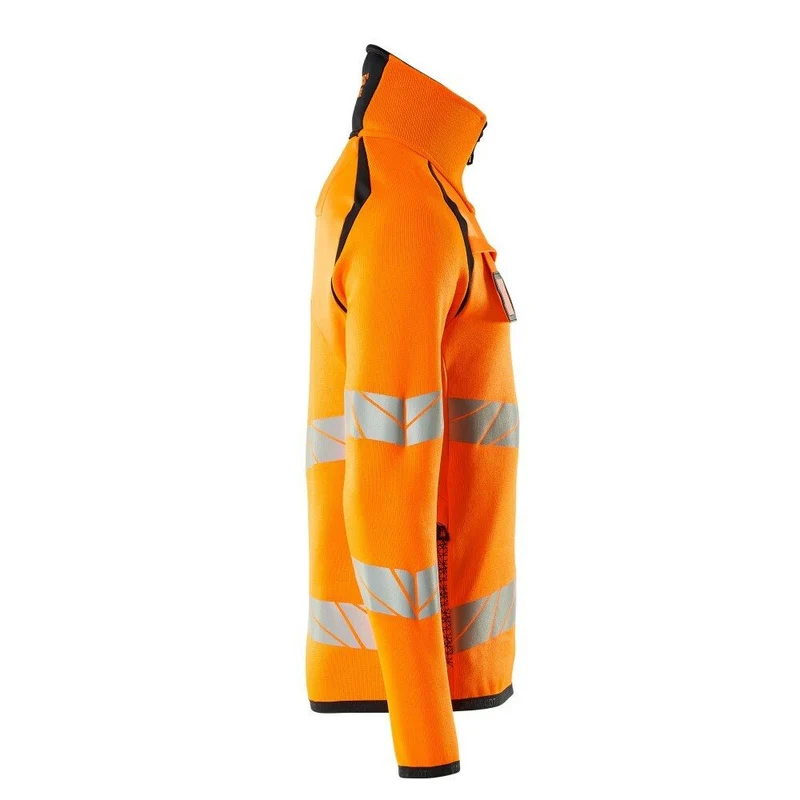 Mascot Accelerate Safe Gebreide Trui Met Korte Rits 19005
