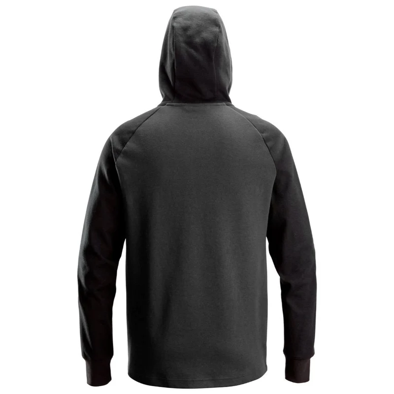 Snickers Tweekleurige Hoodie met Halve Rits 2842