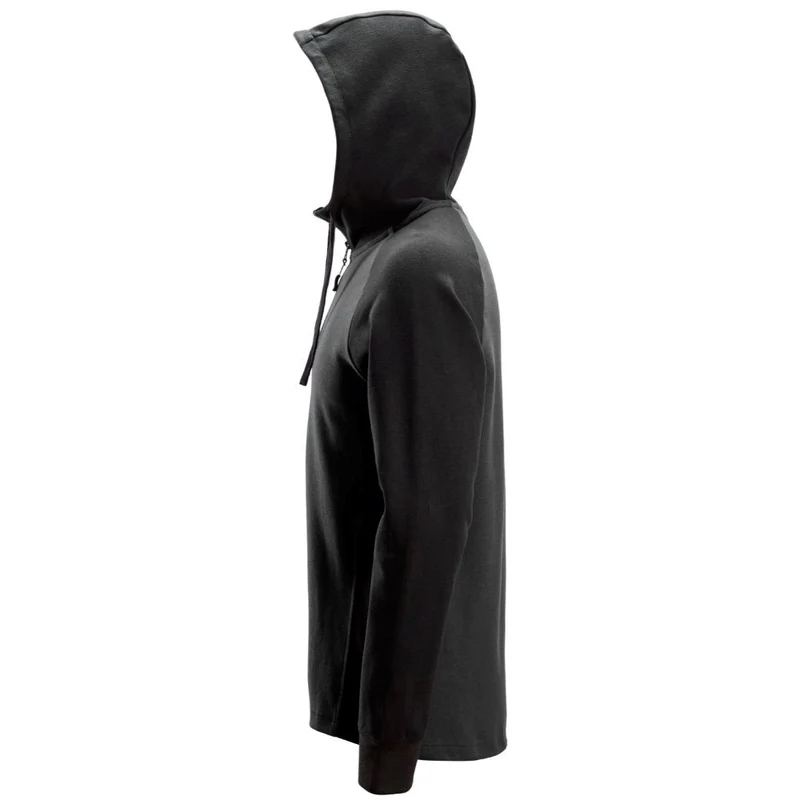 Snickers Tweekleurige Hoodie met Halve Rits 2842
