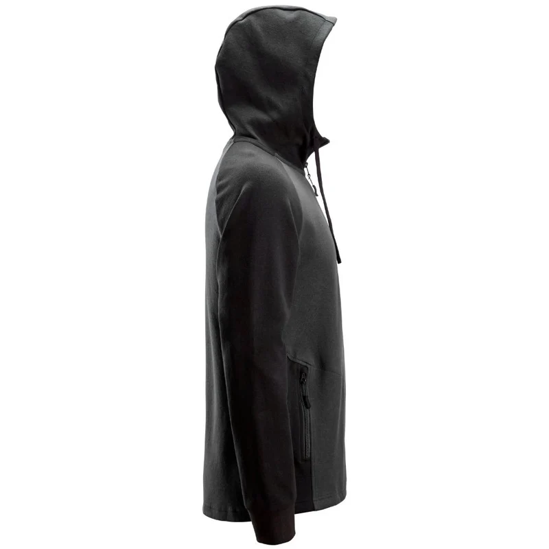 Snickers Tweekleurige Hoodie met Halve Rits 2842
