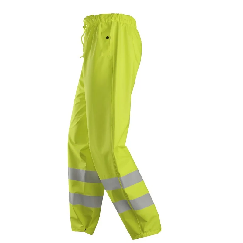 Snickers ProtecWork Regenbroek PU High-Vis KL2 8267