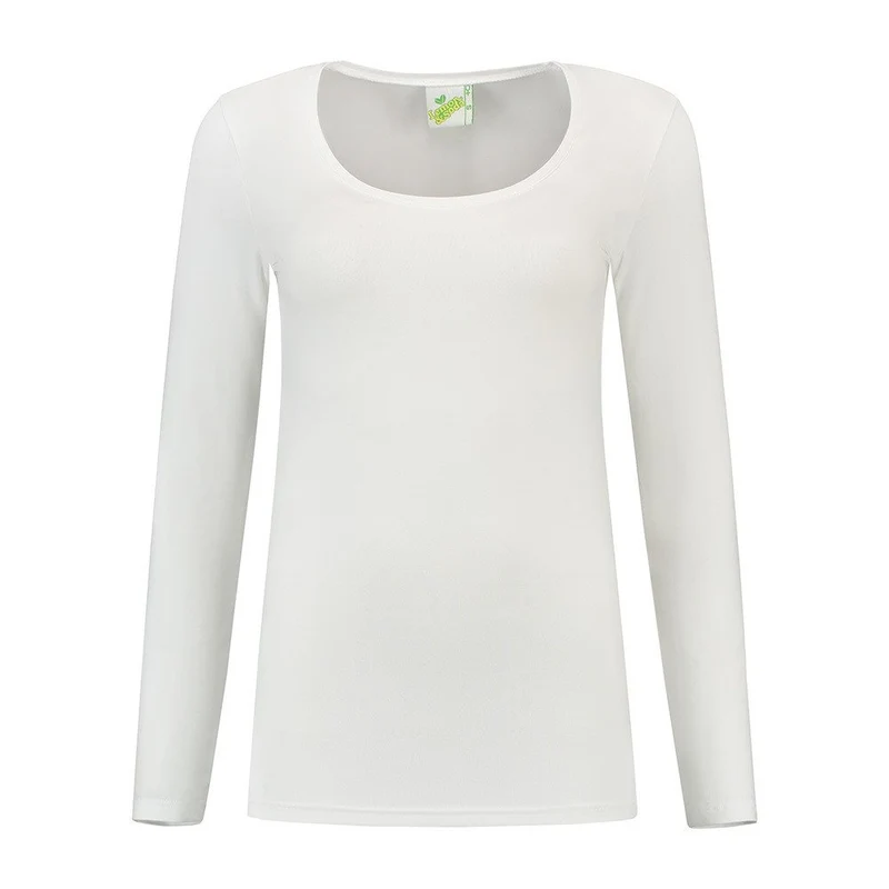 Lemon & Soda T-shirt Ronde hals Lange mouw Dames LEM1267