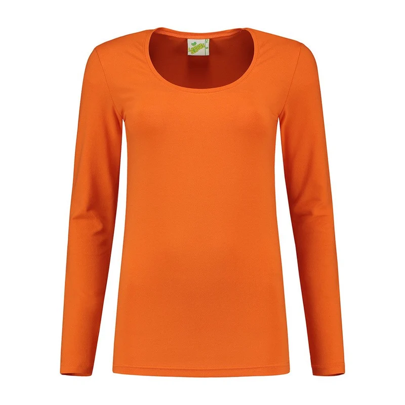 Lemon & Soda T-shirt Ronde hals Lange mouw Dames LEM1267