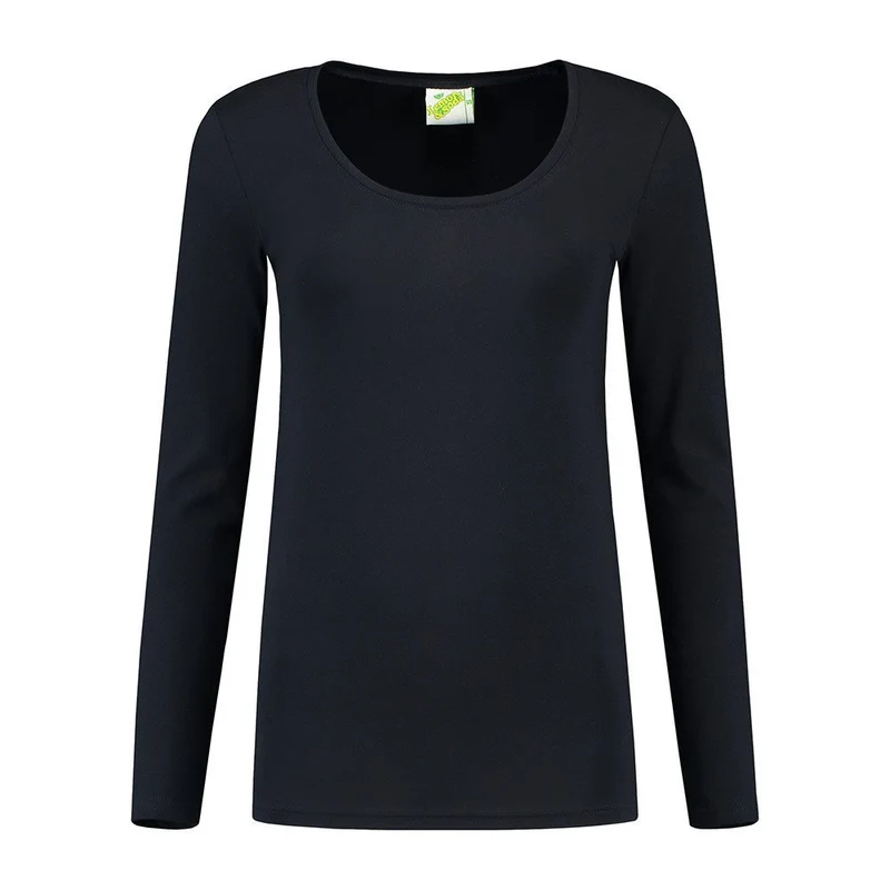 Lemon & Soda T-shirt Ronde hals Lange mouw Dames LEM1267