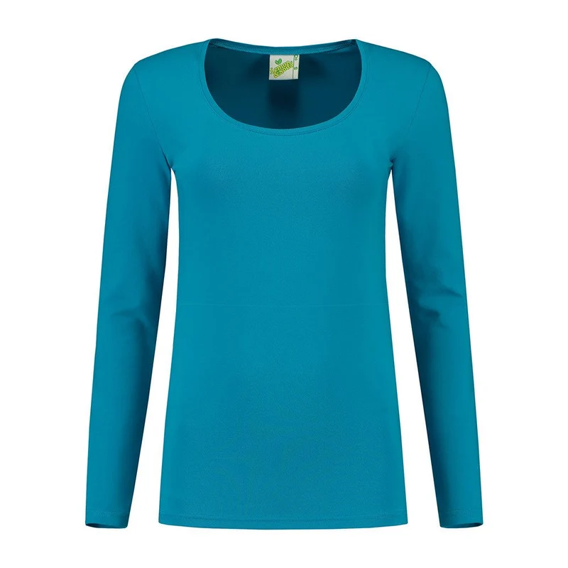 Lemon & Soda T-shirt Ronde hals Lange mouw Dames LEM1267