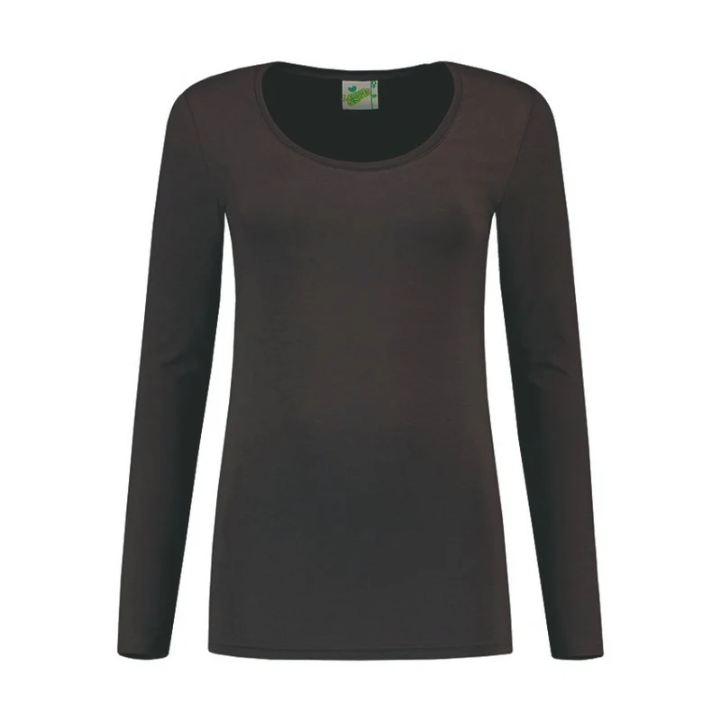 Lemon & Soda T-shirt Ronde hals Lange mouw Dames LEM1267