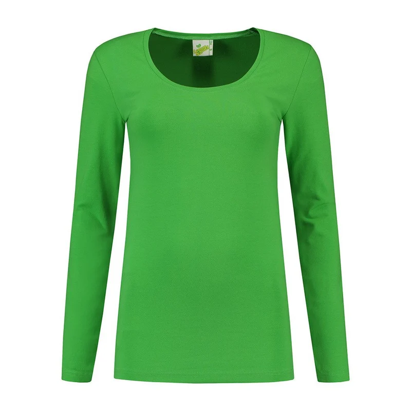 Lemon & Soda T-shirt Ronde hals Lange mouw Dames LEM1267