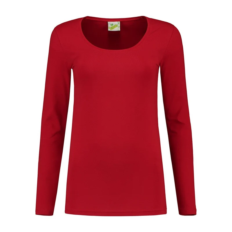 Lemon & Soda T-shirt Ronde hals Lange mouw Dames LEM1267