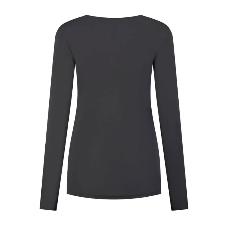 Lemon & Soda T-shirt Ronde hals Lange mouw Dames LEM1267