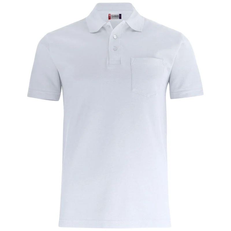 Clique Basic Polo S/S met Borstzak 028255