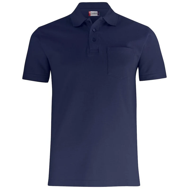 Clique Basic Polo S/S met Borstzak 028255