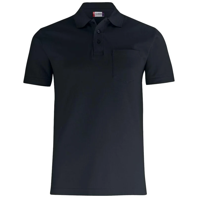 Clique Basic Polo S/S met Borstzak 028255